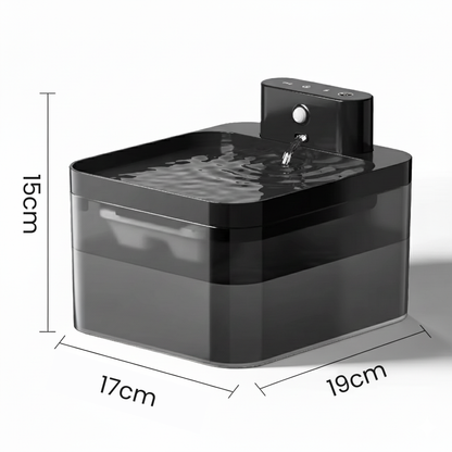 Fontaine à eau automatique 2,2 L –  batterie batterie rechargeable