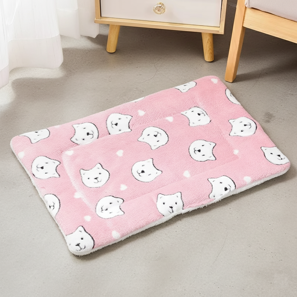 Tapis en flanelle – Surface textile rembourrée