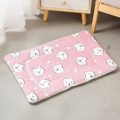Tapis en flanelle – Surface textile rembourrée