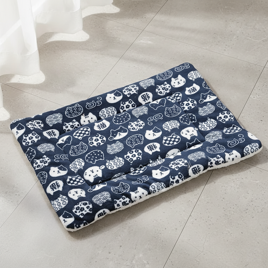 Tapis en flanelle – Surface textile rembourrée