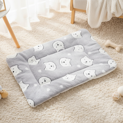 Tapis en flanelle – Surface textile rembourrée