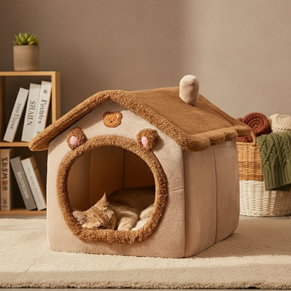 Maisonnette pliable – Structure textile avec coussin amovible