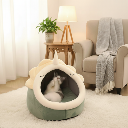 Panier pliable pour chat – Structure textile