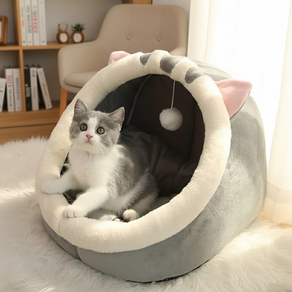 Panier pliable pour chat – Structure textile