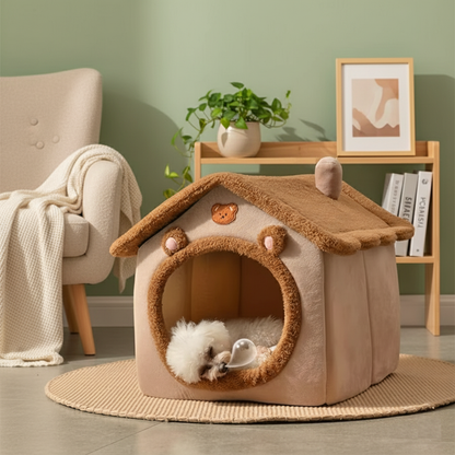 Maisonnette pliable – Structure textile avec coussin amovible