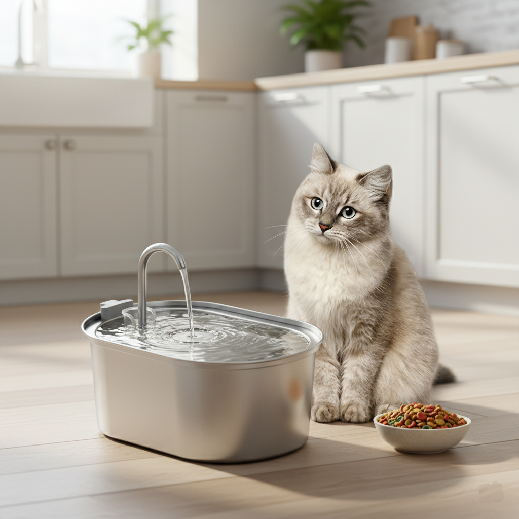 Fontaine à eau automatique – pour chats et chiens