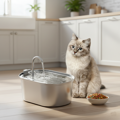 Fontaine à eau automatique – pour chats et chiens