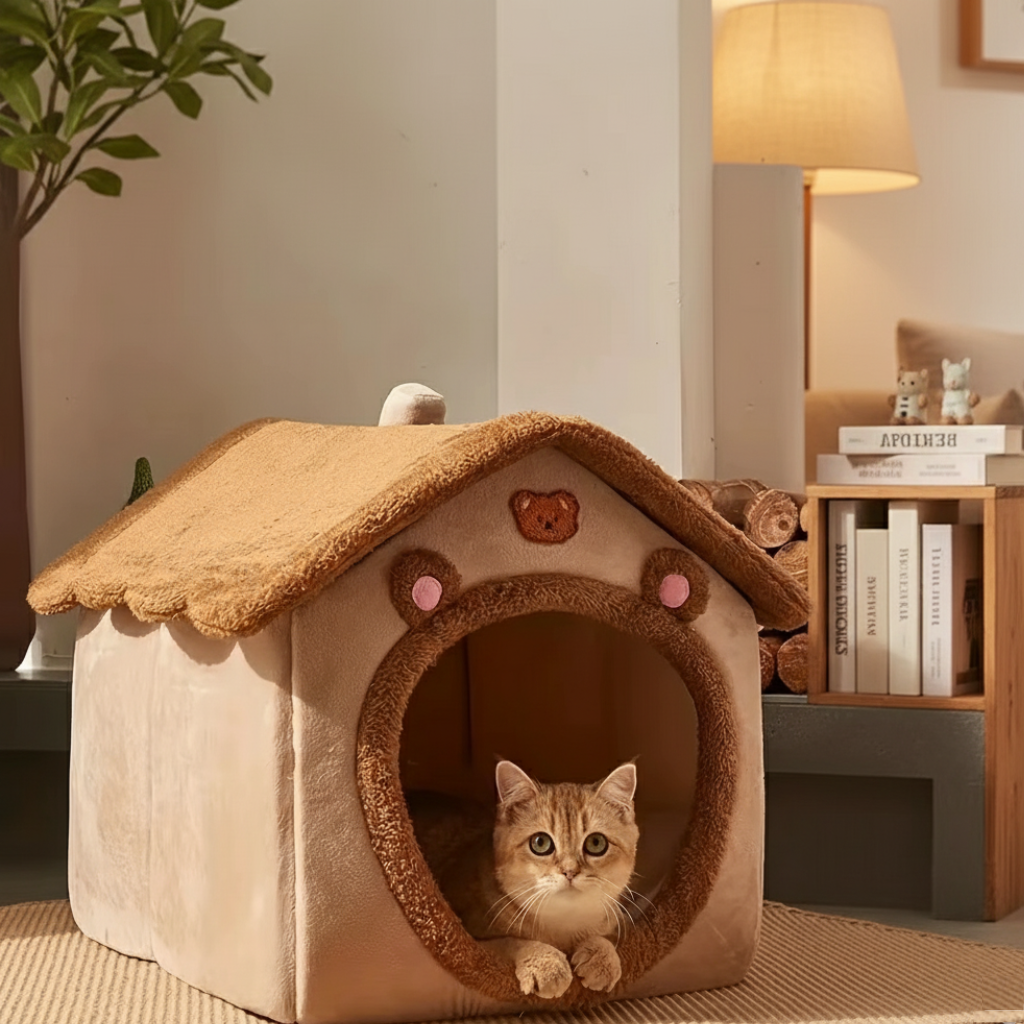 Maisonnette pliable – Structure textile avec coussin amovible